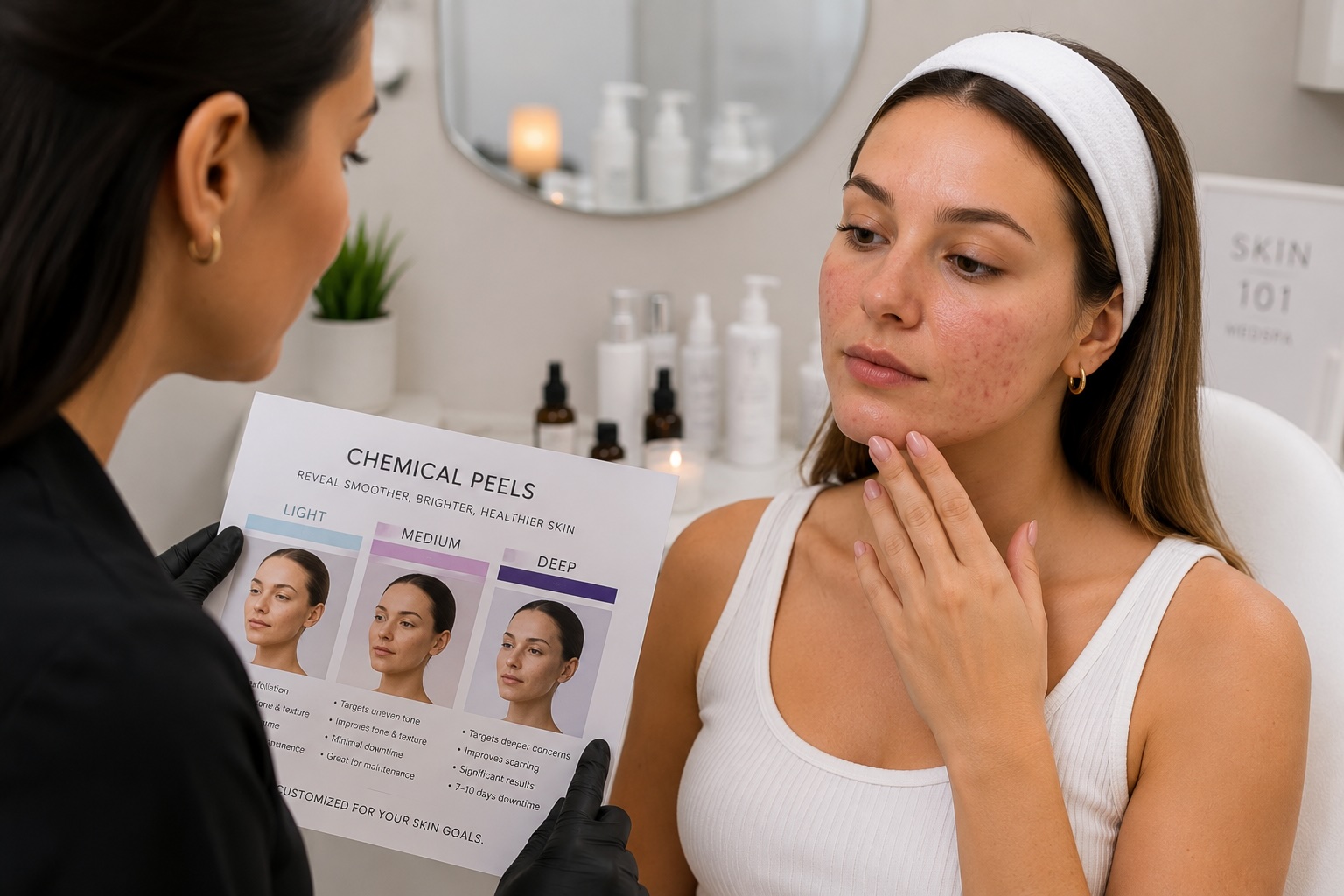 Chemical Peels treatment in Spring, TX